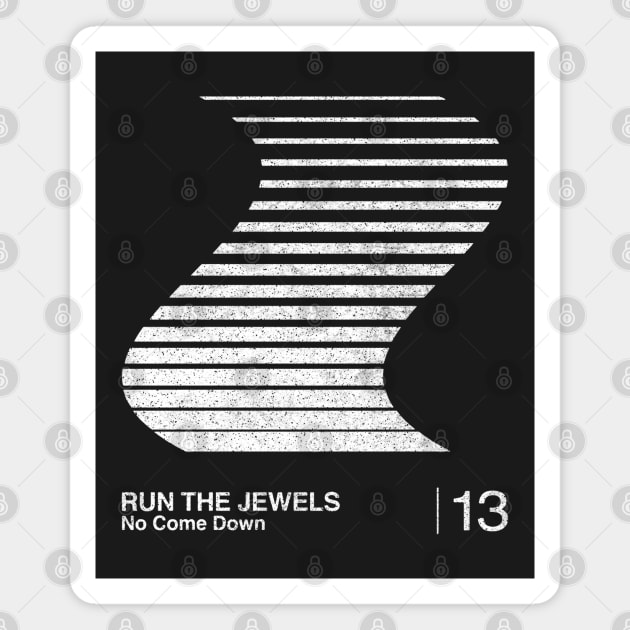 RTJ / Minimalist Graphic Artwork Fan Design Magnet by saudade